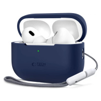 Pouzdro TECH-PROTECT SILICONE APPLE AIRPODS PRO 1 / 2 NAVY BLUE (5906302313686)