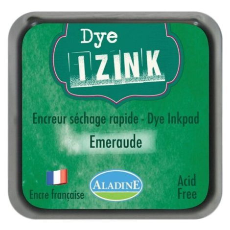 Inkoust IZINK mini, rychleschnoucí - smaragdová ALADINE