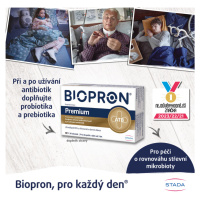 Biopron Premium probiotika a prebiotika při a po užívání antibiotik tbl.30