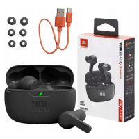 Bezdrátová sluchátka do uší Jbl Vibe Beam Black Černá 32h Perfect Fit