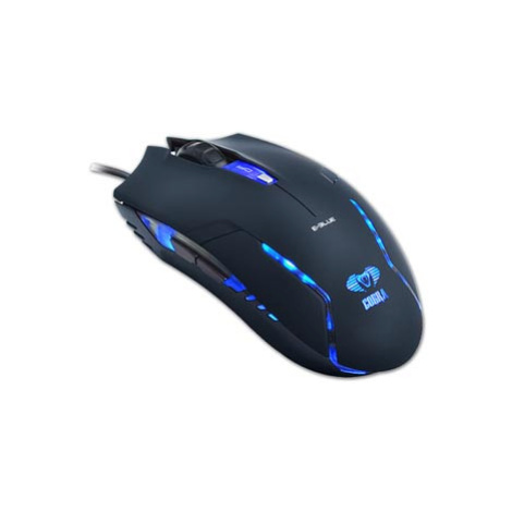 Myš drátová, E-blue Cobra II, černá, optická, 1600DPI