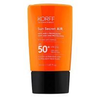 KORFF Sun Secret Ultralehký pleťový fluid SPF 50+ 50 ml