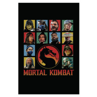 Umělecký tisk Mortal Kombat - Characters, 26.7 × 40 cm