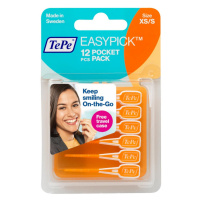 TEPE EasyPick dentální párátka XS/S (oranžová), 12ks