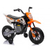 Mamido Dětská elektrická motorka Cross Pantone 361C oranžová
