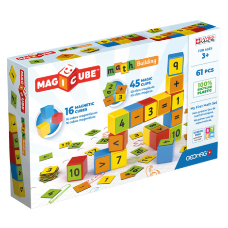 Magicube Math Building Recycled Clips 61 ks