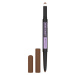 Maybelline Tužka a pudr na obočí Express Brow Satin Duo 02 Medium Brown