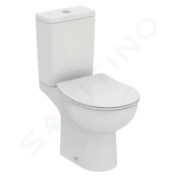 IDEAL STANDARD Eurovit WC kombi se sedátkem SoftClose, vario odpad, spodní napouštění, RimLS+, b