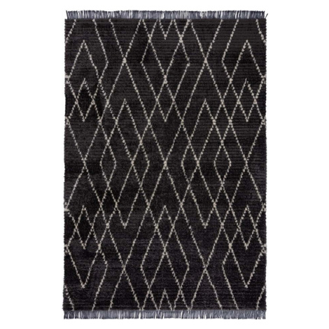 Černý koberec 120x170 cm Aisha – Flair Rugs