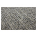 Vopi koberce Kusový koberec Alassio šedobéžový kruh - 200x200 (průměr) kruh cm