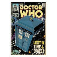 Plakát Doctor Who - TARDIS Comic