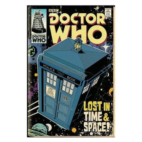 Plakát Doctor Who - TARDIS Comic GB Eye