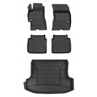 Set 3D gumové autokoberce rohož Subaru Legacy 4 Sedan 2003-2009