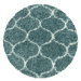Ayyildiz koberce Kusový koberec Salsa Shaggy 3201 blue kruh Rozměry koberců: 160x160 (průměr) kr