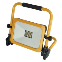 EMOS LED reflektor ACCO nabíjecí, přenosný, 30 W, žlutý, studená bílá ZS2832
