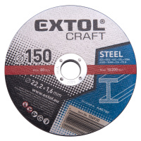 Řezné kotouče na kov (5ks) EXTOL CRAFT ø 150x1,6x22,2 mm