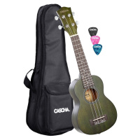 Cascha HH 2265 Premium Sopránové ukulele Zelená