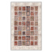 Conceptum Hypnose Koberec Cards 120x180 cm béžový/červený
