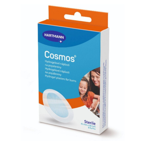 Cosmos Náplasti na popáleniny 68x43 mm 8 kusů