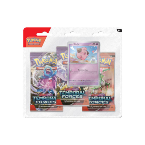 Pokémon TCG: Scarlet & Violet 05 Temporal Forces - 3 Blister Booster