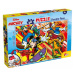 Oboustranné puzzle 60 dílků Mickey Mouse o rozměrech 50 x 35 cm