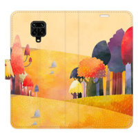 iSaprio flip pouzdro Autumn Forest pro Xiaomi Redmi Note 9 Pro / Note 9S