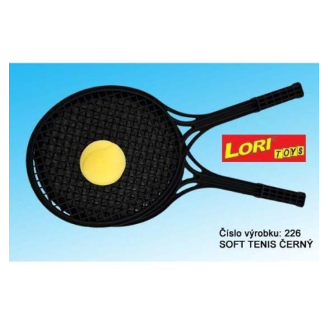 Soft tenis černý 54 cm LORI