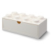 Stolní box 8 se zásuvkou, více variant - LEGO Barva: červená