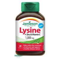 Jamieson Lysin 1000 mg se zinkem a vitamínem C 60 tablet