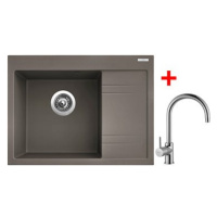 Sinks RIM 650 L Truffle + Vitalia