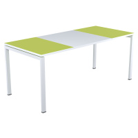 Paperflow Psací stůl easyDesk®, šířka 1600 mm, zelená