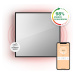 Klarstein La Palma 500, infračervený ohřívač 2 v 1, smart, 60 x 60 cm, 500 W, zrcadlová přední s