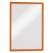 DURABLE Informační rámečky DURAFRAME®, samolepicí, magnetické, pro DIN A3, oranžový rámeček, bal