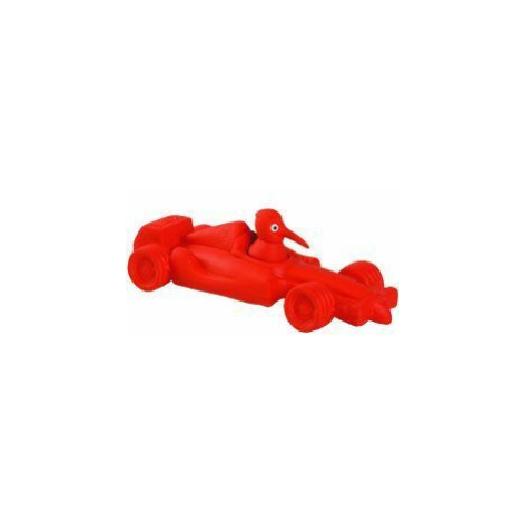 Hračka pes FORMULA latex,pískací,červená 19cm KW Kiwi Walker