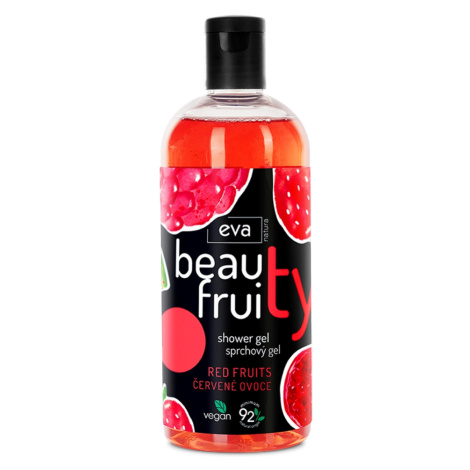EVA NATURA BEAUTY FRUITY sprchový gel red fruits a´400 ml