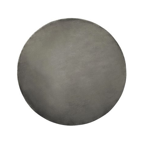 Kulatý viskózový koberec, ? 140 cm, tmavě šedý GESI II, 252310 BELIANI