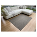 Vopi koberce Kusový koberec Alassio hnědý - 300x400 cm