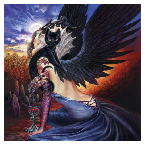 Ilustrace Children of the Night, 40 × 40 cm Europosters