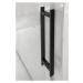 GELCO VOLCANO BLACK Sprchové dveře do niky 1800, čiré sklo, GV1418 GV1418