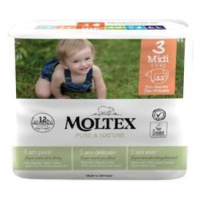 MOLTEX Pure&Nature Plenky jednorázové 3 Midi (4-9 kg)