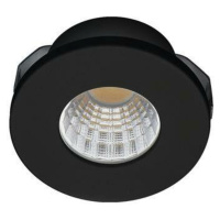 LED Stropní podhledové svítidlo AZzardo Fill 5W R 3000K black AZ3381 5W 425lm 3000K IP20 4,5cm k