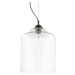 Závěsné svítidlo Ideal Lux Bistro SP1 square fume 112312 šedé 24cm