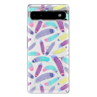 iSaprio Feather Pattern 01 pro Google Pixel 6a 5G