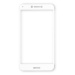 Print Glass Fullface sklo pro iPhone 6/6S, white