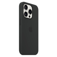 Apple silikonový kryt MT1A3ZM/A vč. magsafe pro Apple iPhone 15 Pro, black