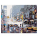 Malování podle čísel - RUŠNÁ ULICE V NEW YORKU (RICHARD MACNEIL) Rozměr: 80x100 cm, Rámování: be