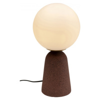 KARE Design Stolní lampa Bollie červená 33cm