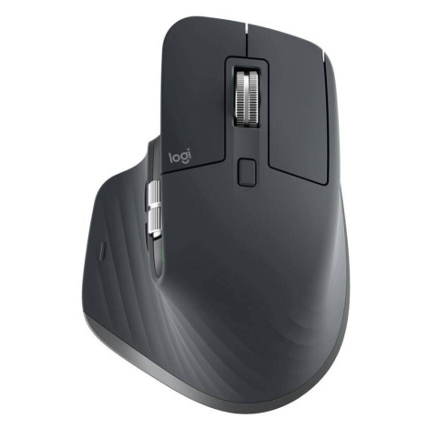 Myš Logitech MX Master 3S Performance Wireless / 7 tlačítek / Bluetooth / černá,šedá Varianta: i