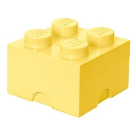 LEGO® úložný box 4 - světle žlutá 250 x 250 x 180 mm