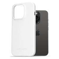 AlzaGuard Matte TPU Case pro iPhone 15 Pro bílý